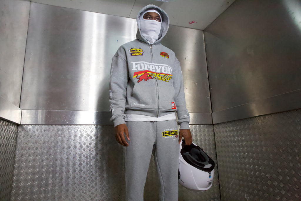 FM RACING TRACKSUIT GREY