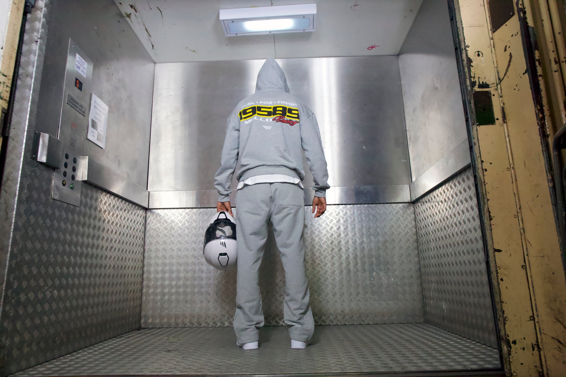 FM RACING TRACKSUIT GREY