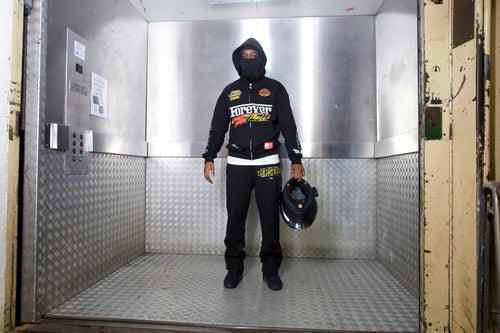 FM RACING BLACK TRACKSUIT